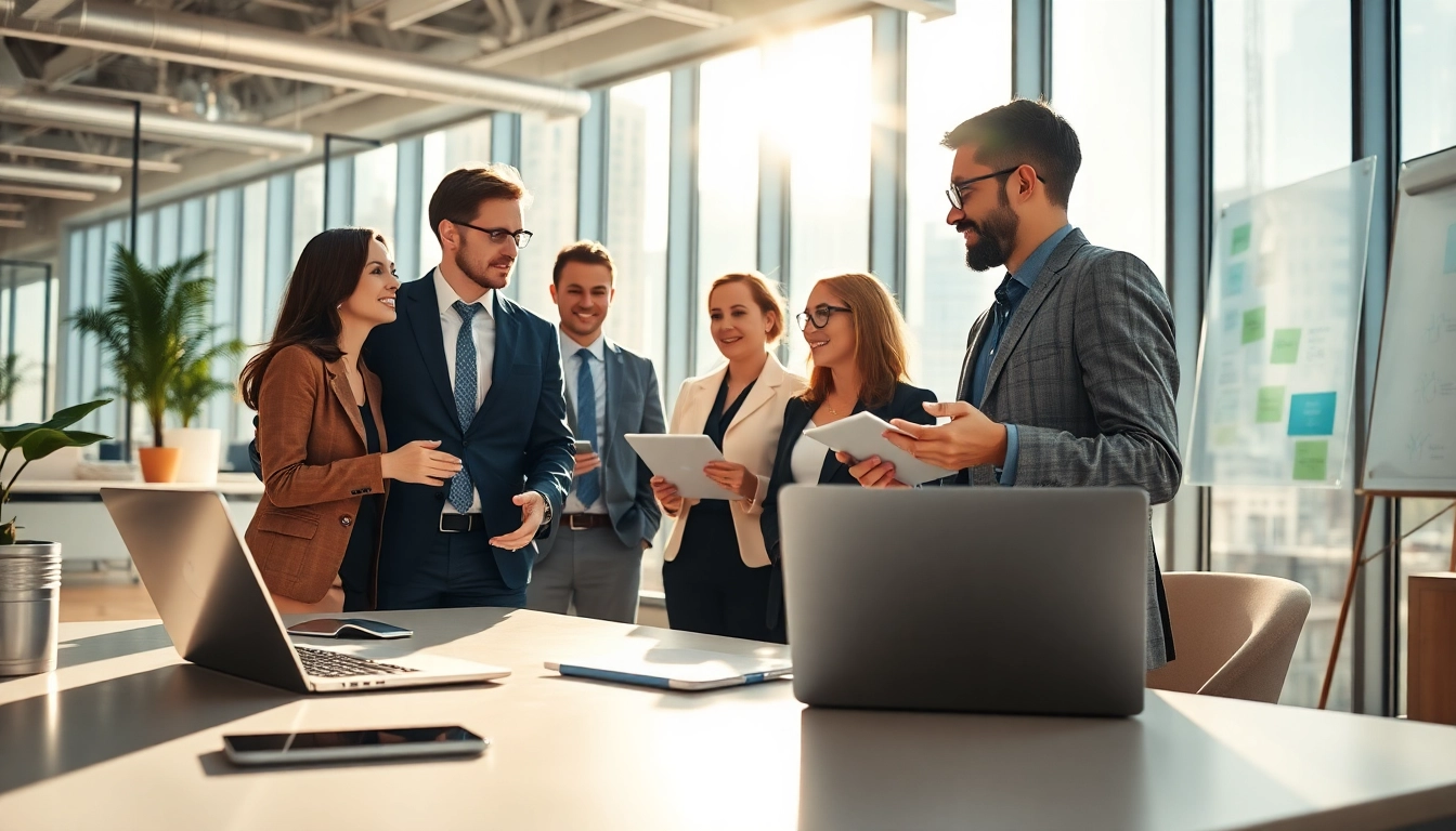 Headhunter IT in a modern office, showcasing efficient recruiting practices.