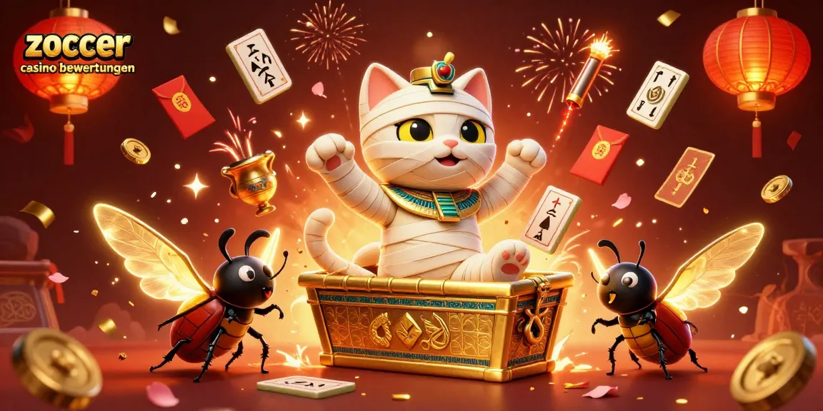 Experience thrilling gaming adventures at Zoccer Casino with captivating Egyptian-themed visuals.