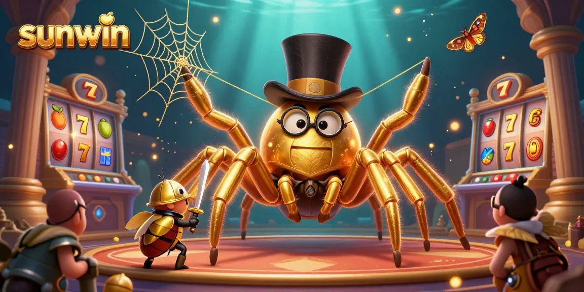 Experience thrilling wins with the sunwin giant tarantula weaving fortune in a vibrant casino